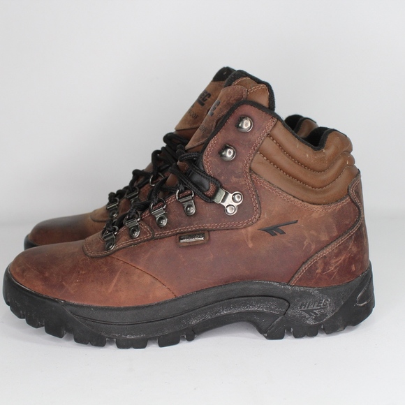 Vtg New Hi Tec Mens 9 Boise Waterproof Boots Brown main image 4